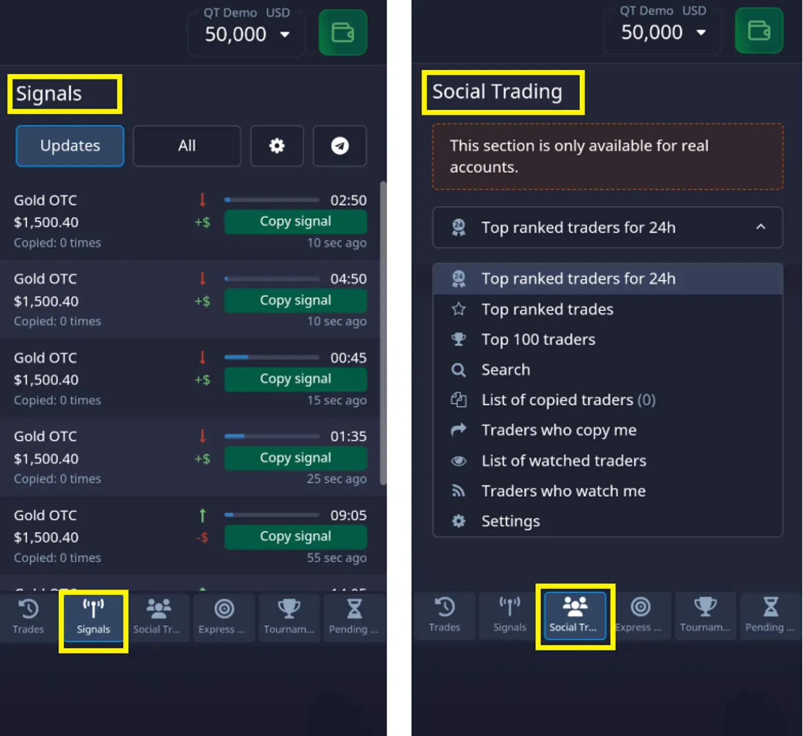 Copy Trading